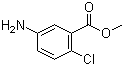Methyl 2-chloro-5-aminobenzoate molecular structure (CAS 42122-75-8)