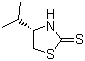 (S)-4-Isopropyl-1,3-thiazolidine-2-thione molecular structure (CAS 42163-70-2)