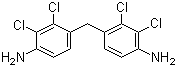 Bis(4-amino-2,3-dichlorophenyl)methane molecular structure (CAS 42240-73-3)