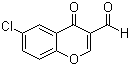 6-Chloro-4-oxo-4H-chromene-3-carbaldehyde molecular structure (CAS 42248-31-7)