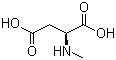 结构式 CAS# 4226-18-0, N-甲基-L-天冬氨酸
