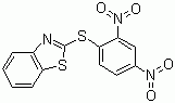 2-(2,4-二硝基苯基硫代)苯骈噻唑分子结构 (CAS 4230-91-5)