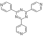 结构式 CAS# 42333-78-8, 2,4,6-三(4-吡啶基)-1,3,5-三嗪