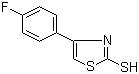 4-(4-Fluorophenyl)-1,3-thiazole-2-thiol molecular structure (CAS 42365-73-1)