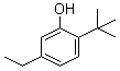 2-叔丁基-5-乙基苯酚分子结构 (CAS 4237-25-6)