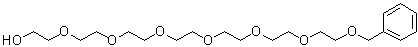Heptaethylene glycol monobenzyl ether molecular structure (CAS 423763-19-3)