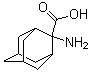 2-Aminoadamantane-2-carboxylic acid molecular structure (CAS 42381-05-5)