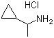 1-Cyclopropylethylamine hydrochloride molecular structure (CAS 42390-64-7)