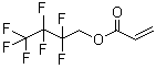 结构式 CAS# 424-64-6, 2,2,3,3,4,4,4-七氟丁基丙烯酸酯