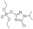 氯唑磷分子结构 (CAS 42509-80-8)