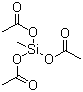 甲基三乙酰氧基硅烷分子结构 (CAS 4253-34-3)