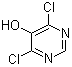 4,6-Dichloro-5-hydroxypyrimidine molecular structure (CAS 425394-89-4)