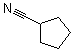 structure of CAS# 4254-02-8, Cyclopentanenitrile;1-Cyanocyclopentane; Cyanocyclopentane; Cyclopentyl cyanide; Cyclopentyl nitrile