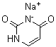 Uracil sodium salt molecular structure (CAS 42563-71-3)