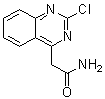 2-Chloro-4-quinazolineacetamide molecular structure (CAS 425638-74-0)