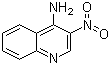 structure of CAS# 42606-33-7, 4-Amino-3-nitroquinoline;3-Nitro-4-aminoquinoline; NSC 131346