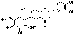 结构式 CAS# 4261-42-1, 异荭草苷; 异荭草素
