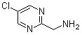 5-Chloro-2-pyrimidinemethanamine molecular structure (CAS 426266-77-5)