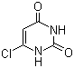 6-氯尿嘧啶分子结构 (CAS 4270-27-3)