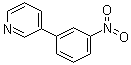 结构式 CAS# 4282-50-2, 3-(3-硝基苯基)吡啶