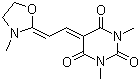 1,3-Dimethyl-5-[2-(3-methyloxazolidin-2-ylidene)ethylidene]pyrimidine-2,4,6-trione molecular structure (CAS 428519-06-6)