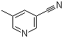 5-甲基烟腈分子结构 (CAS 42885-14-3)