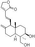 14-去氧-11,12-二去氢穿心莲内酯分子结构 (CAS 42895-58-9)