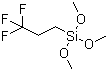 structure of CAS# 429-60-7, 3,3,3-Trifluoropropyltrimethoxysilane;Trimethoxy(3,3,3-trifluoropropyl)silane