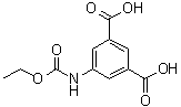 5-[(Ethoxycarbonyl)amino]-1,3-benzenedicarboxylic acid molecular structure (CAS 42904-20-1)