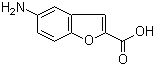 structure of CAS# 42933-44-8, 5-Amino-1-benzofuran-2-carboxylic acid