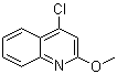 4-氯-2-甲氧基喹啉分子结构 (CAS 4295-05-0)