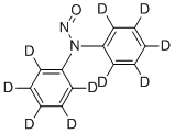 N-亚硝基二苯胺-d10分子结构 (CAS 42952-91-0)