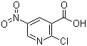 2-Chloro-5-nitronicotinic acid molecular structure (CAS 42959-38-6)