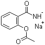 Sodium salicylamide-O-acetate molecular structure (CAS 43023-70-7)
