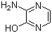2-氨基-3-羟基吡嗪分子结构 (CAS 43029-19-2)
