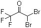 1,1-二溴-3,3,3-三氟丙酮分子结构 (CAS 431-67-4)