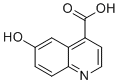6-Hydroxyquinoline-4-carboxylic acid molecular structure (CAS 4312-44-1)
