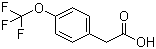 4-(Trifluoromethoxy)phenylacetic acid molecular structure (CAS 4315-07-5)