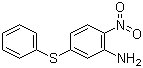 结构式 CAS# 43156-47-4, 2-硝基-5-苯巯基苯胺