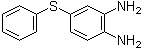 结构式 CAS# 43156-48-5, 4-(苯硫基)-1,2-苯二胺
