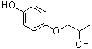 4-(2-羟基丙氧基)苯酚分子结构 (CAS 4317-64-0)
