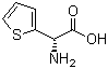 D-2-噻吩基甘氨酸分子结构 (CAS 43189-45-3)
