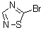 5-Bromo-1,2,4-thiadiazole molecular structure (CAS 43201-13-4)