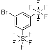 1,3-Bis(pentafluorosulfanyl)-5-bromobenzene molecular structure (CAS 432028-10-9)