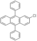 2-Chloro-9,10-diphenylanthracene molecular structure (CAS 43217-28-3)
