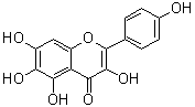 6-Hydroxykaempferol molecular structure (CAS 4324-55-4)
