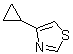 4-Cyclopropylthiazole molecular structure (CAS 433217-34-6)