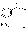 2-Aminoethanol benzoate (salt) molecular structure (CAS 4337-66-0)