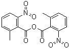 structure of CAS# 434935-69-0, 2-Methyl-6-nitrobenzoic anhydride;2-Methyl-6-nitrobenzoic acid anhydride; MNBA