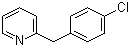 2-(4-Chlorobenzyl)pyridine molecular structure (CAS 4350-41-8)
